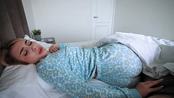 My Slutty Stepmom Wakes Me Up With Her Mouth Full