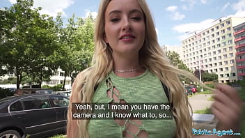 Hot Young Blonde Slut Craves Strangers’ Massive Cocks For Her Filthy Content