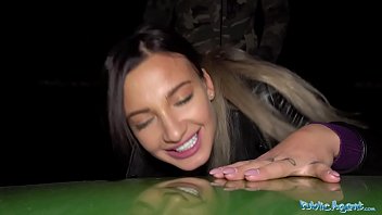 Inked Temptress Takes A Midnight Load From A Public Servant