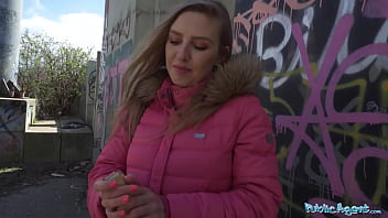 Sleek Model Babe Sucks Cock In Public Before Getting Pounded Hard Indoors