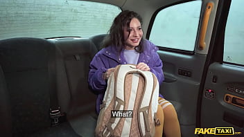 Smooth-riding Milf Settles Her Fare With A Wet, Shaved Pussy