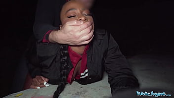 French Ebony Babe Gets Ravaged By Public Agent In Hardcore Fuck Session