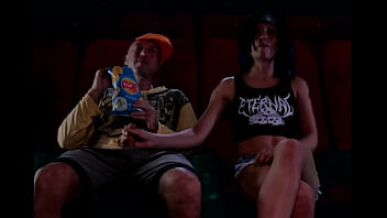 Unseen Pleasure In The Dark: A Public Handjob At The Movies