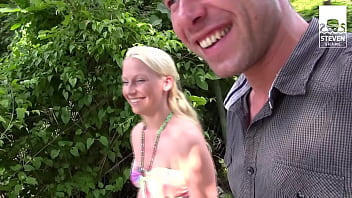 Almost Got Caught In A Wild Threesome: Outdoor Fucking Is So Damn Hot – Jessy Key Full Scene
