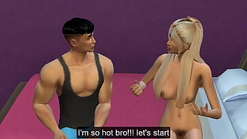 Muscled Stepbrother’s Raw Lust For His Curvy Stepsister