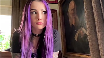 Goth Teen Soaks Her Stepbrother’s Throbbing Cock – Valerica Steele & Alex Adams In Family Therapy