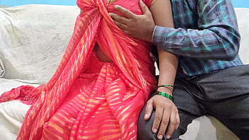 Unable To Resist The Sight Of His Sister-in-law In A Pink Sari, The Younger Brother-in-law Took Her Thoroughly