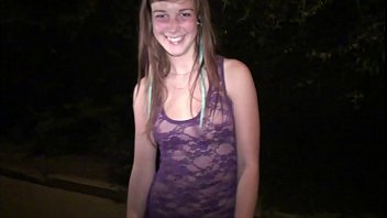 Innocent Young Blonde Slut Craving A Public Gangbang With Random Strangers