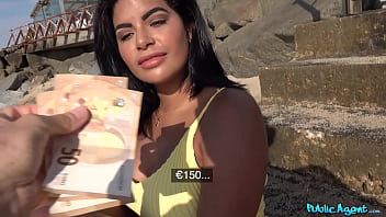 Sizzling Beach Babe Gets Ravaged On The Sand And Then In A Private Pool By Public Agent