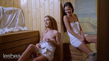 Sizzling Euro Beauties Alexis Crystal And Cindy Shine Share A Steamy Public Sauna Pussy Licking Climax