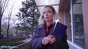 Blonde Bush Savior Isabelle Deltore Takes One For The Team In This Steamy Public Agent Encounter