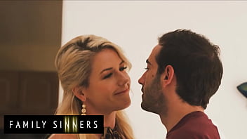 Stepmom Kit Mercer Spreads Wide, Begging Her Stepson To Bury His Tongue Deep In Her Dripping Wet Pussy