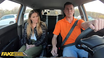 Backseat Breakdown Fuck: Eveline Dellai Gets Pounded After Car Trouble