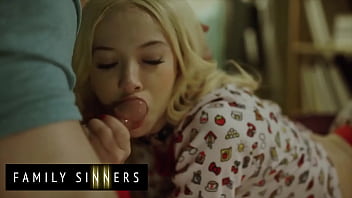 Step-sister Kenzie Reeves Seizes Control And Rides Her Brother Nathan Bronson’s Massive Cock In This Sinful Family Affair