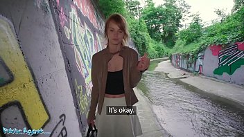 Tunnel Takedown: Fiery Redhead Ariela Donovan Gets Ravaged By A Public Agent