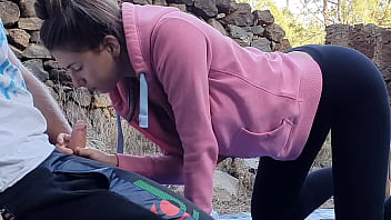 Daring Public Fuck With A Naughty 18-year-old Brunette